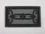 RGR series  Spanish style hammered wrought iron register vent grill screen - Bushere & Son Iron Studio Inc.