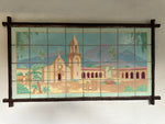 Vintage Pomona Art Tile Spanish Mission Mural  SGM32