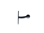 Rustic Spanish Spade Wrought Iron Ball Hook BHH44