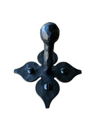 Rustic Spanish Spade Wrought Iron Ball Hook BHH44