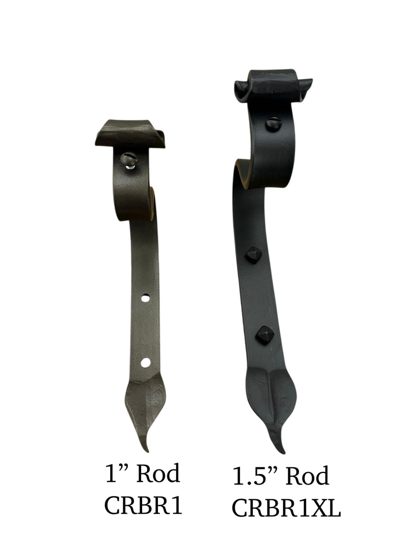Spanish Rod CRP8R Elite Spanish cross curtain rod hardware complete package ...