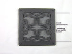 RGS series  Spanish style hammered wrought iron register vent grill screen - Bushere & Son Iron Studio Inc.
