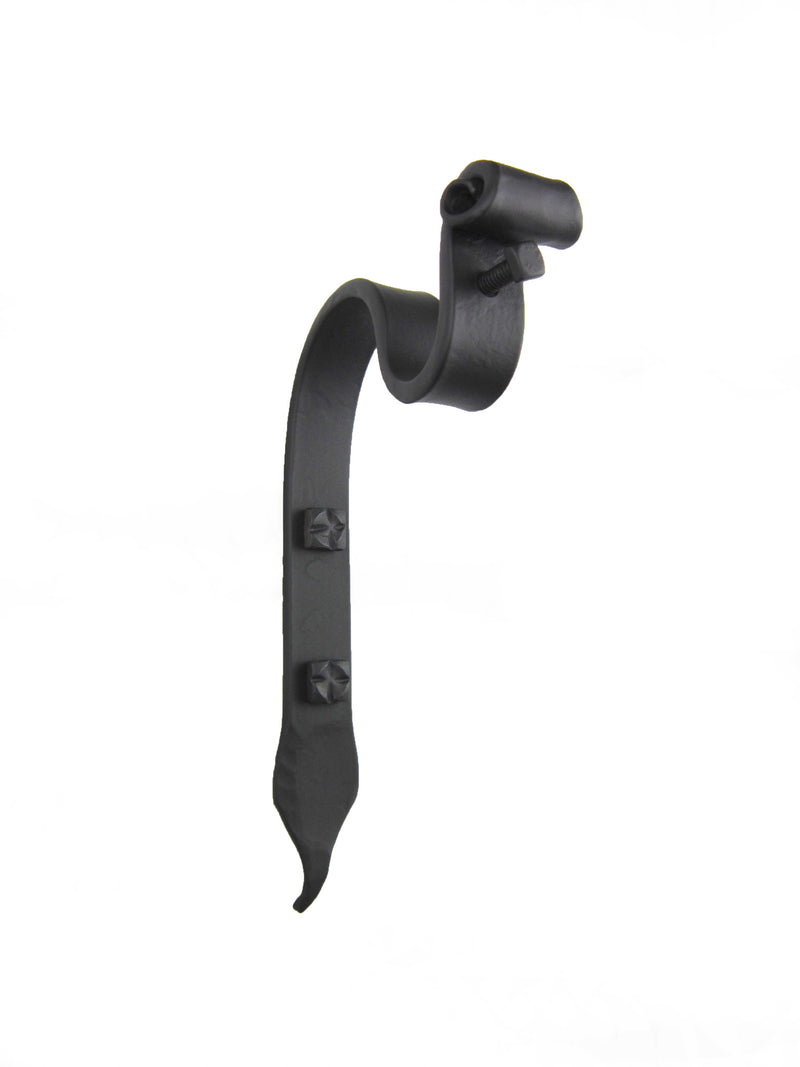 CRP10R  Spanish spear curtain rod window package (round) - Bushere & Son Iron Studio Inc.