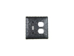 Rustic Rancho Iron Switch Plate Toggle/Duplex EPH46 - Bushere & Son Iron Studio Inc.