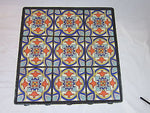 Spanish Revival La Brea Series 3 California Tile And Iron End Table - Bushere & Son Iron Studio Inc.