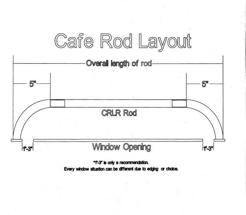 Cafe Curtain Rod Elbow MCRE1 - Bushere & Son Iron Studio Inc.